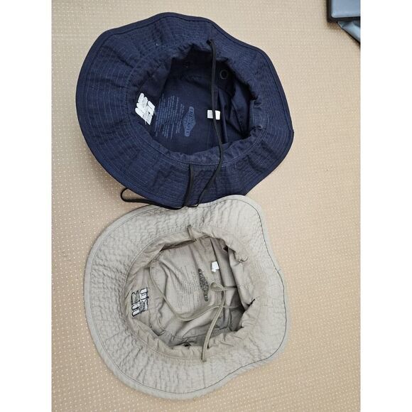 2 Tru Spec Hat Sun Hot Weather Type II Beige And Blue - Picture 8 of 11